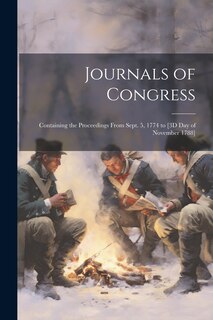 Couverture_Journals of Congress