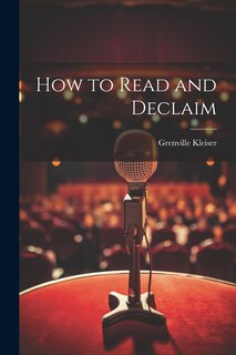 Front cover_How to Read and Declaim