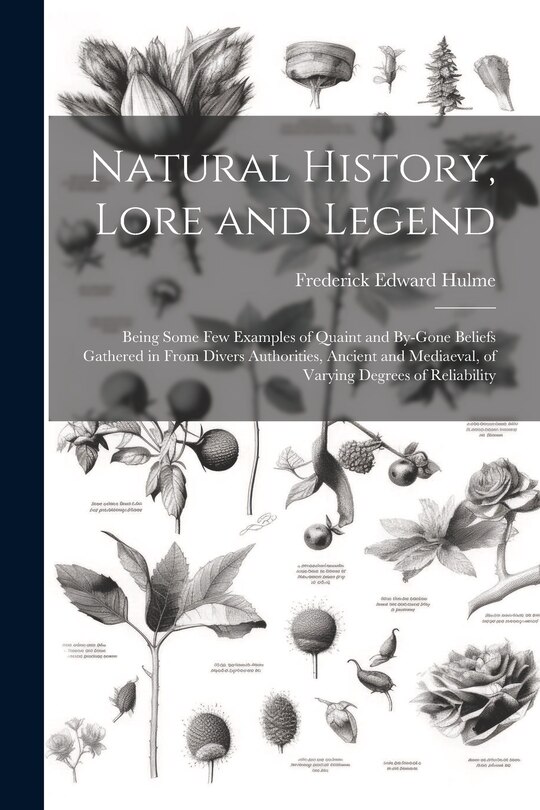 Couverture_Natural History, Lore and Legend
