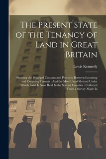 Couverture_The Present State of the Tenancy of Land in Great Britain