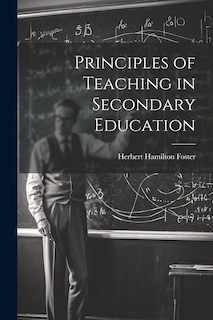 Couverture_Principles of Teaching in Secondary Education