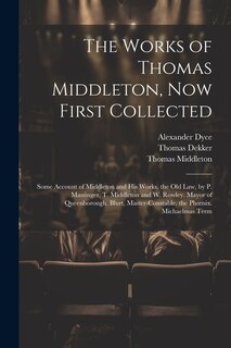 Couverture_The Works of Thomas Middleton, Now First Collected