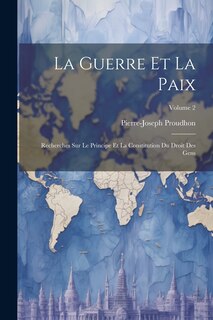 Front cover_La Guerre Et La Paix