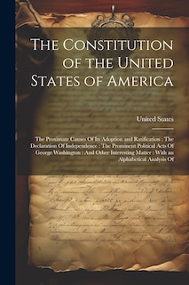 Couverture_The Constitution of the United States of America