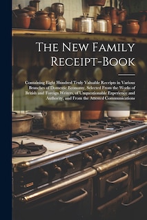 Couverture_The New Family Receipt-Book