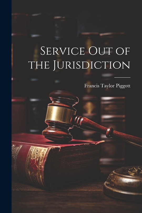 Couverture_Service Out of the Jurisdiction