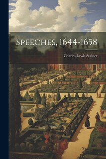Front cover_Speeches, 1644-1658