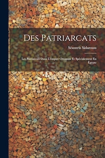 Front cover_Des Patriarcats