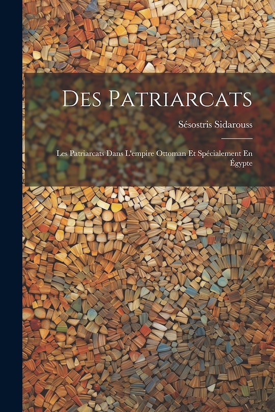 Couverture_Des Patriarcats