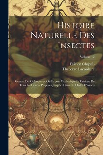 Couverture_Histoire Naturelle Des Insectes