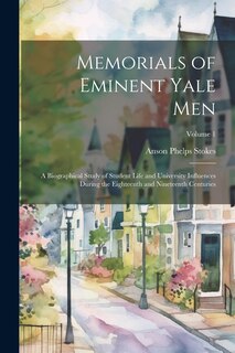 Front cover_Memorials of Eminent Yale Men