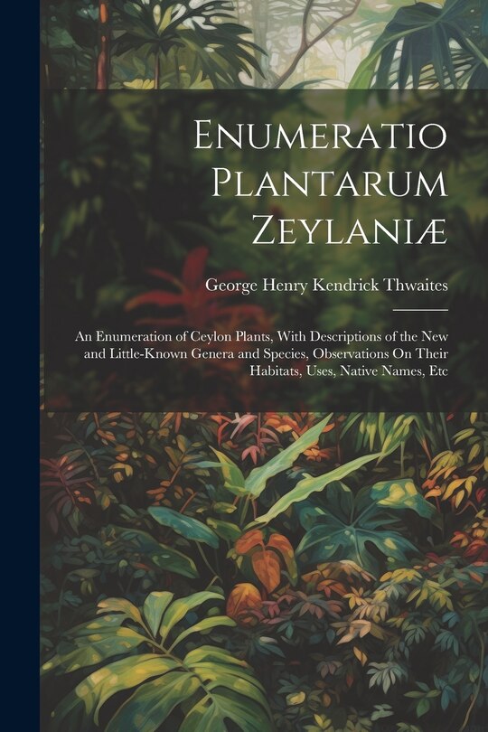 Front cover_Enumeratio Plantarum Zeylaniæ