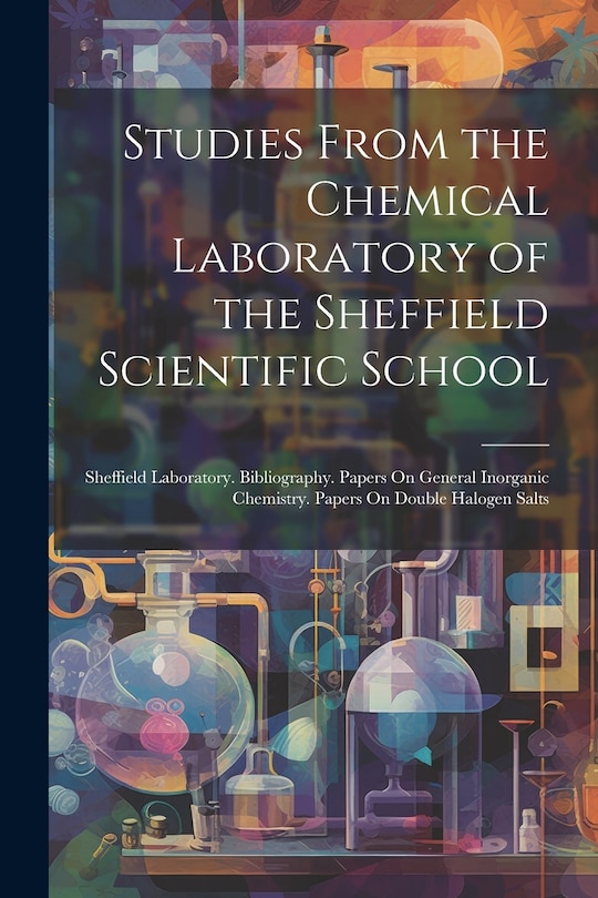 Couverture_Studies From the Chemical Laboratory of the Sheffield Scientific School