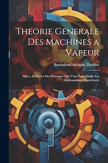 Front cover_Theorie Generale Des Machines a Vapeur