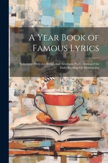 Couverture_A Year Book of Famous Lyrics