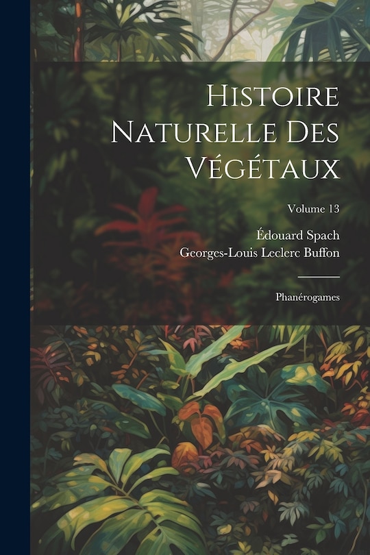 Front cover_Histoire Naturelle Des Végétaux