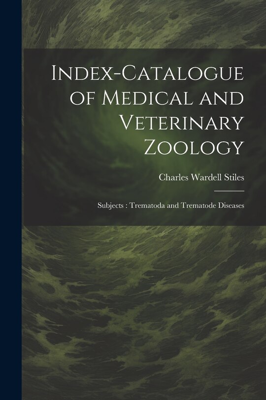 Front cover_Index-Catalogue of Medical and Veterinary Zoology