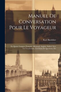 Front cover_Manuel De Conversation Pour Le Voyageur