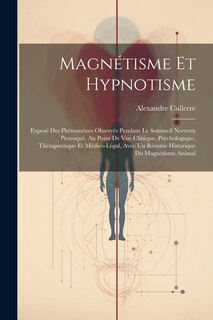 Front cover_Magnétisme Et Hypnotisme