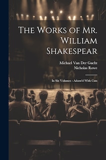Couverture_The Works of Mr. William Shakespear