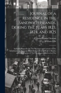 Couverture_Journal of a Residence in the Sandwich Islands, During the Years 1823, 1824, and 1825