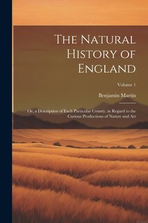 Front cover_The Natural History of England