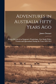 Couverture_Adventures in Australia Fifty Years Ago