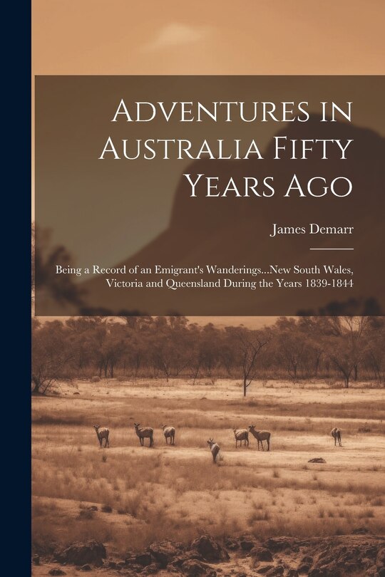 Couverture_Adventures in Australia Fifty Years Ago
