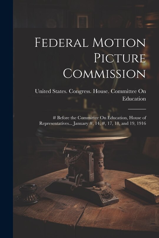Couverture_Federal Motion Picture Commission