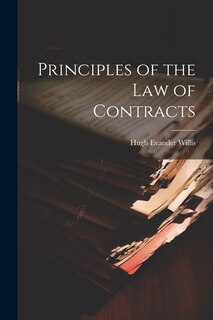 Couverture_Principles of the Law of Contracts