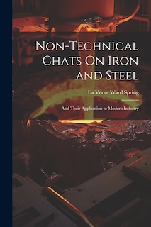 Couverture_Non-Technical Chats On Iron and Steel