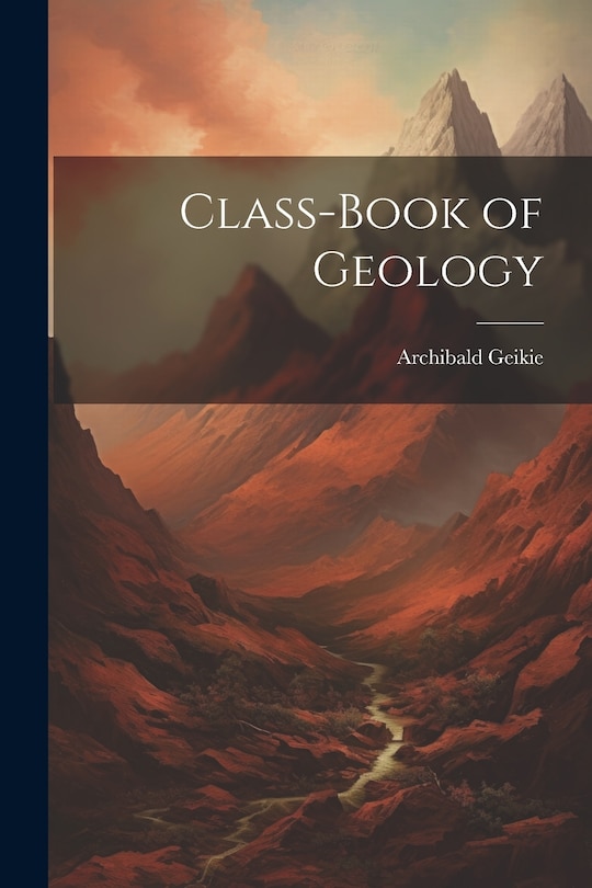 Front cover_Class-Book of Geology