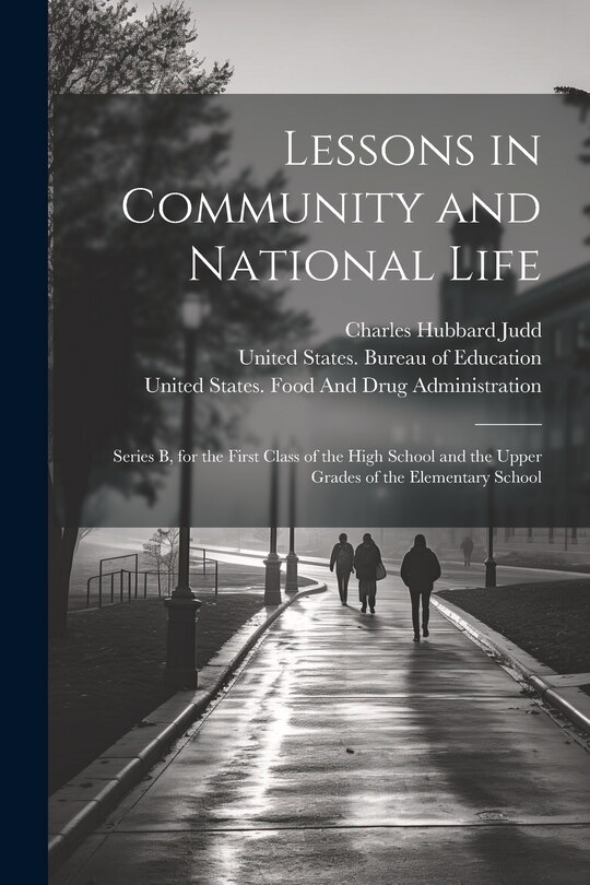 Couverture_Lessons in Community and National Life