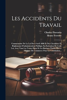 Front cover_Les Accidents Du Travail