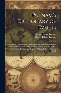 Couverture_Putnam's Dictionary of Events