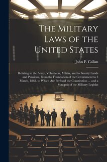 Couverture_The Military Laws of the United States