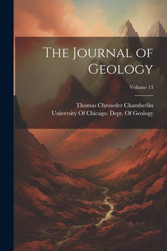 Front cover_The Journal of Geology; Volume 13