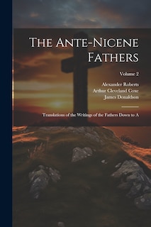 Couverture_The Ante-Nicene Fathers
