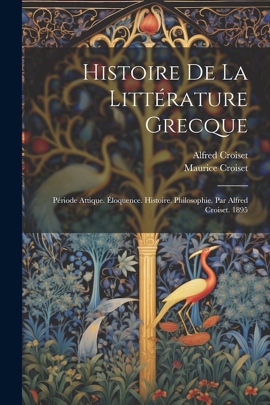Couverture_Histoire De La Littérature Grecque