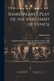 Couverture_Shakespeare's Play of the Merchant of Venice