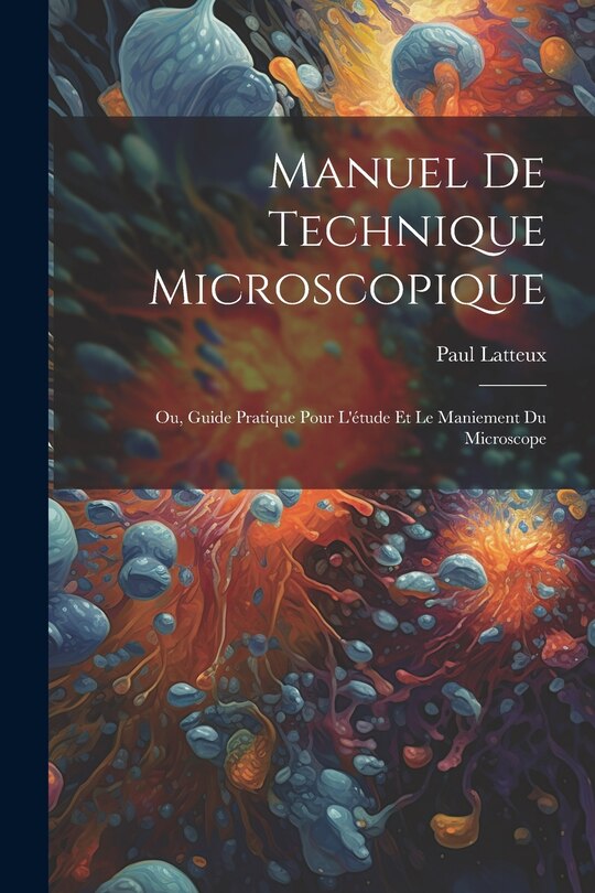 Couverture_Manuel De Technique Microscopique