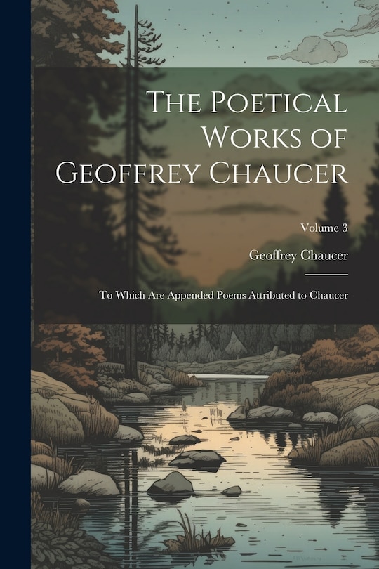 Front cover_The Poetical Works of Geoffrey Chaucer