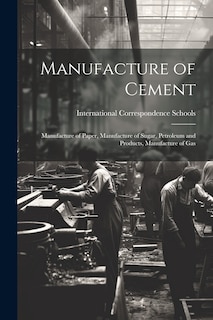 Front cover_Manufacture of Cement