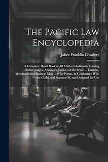 Front cover_The Pacific Law Encyclopedia