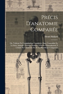 Front cover_Précis D'anatomie Comparée