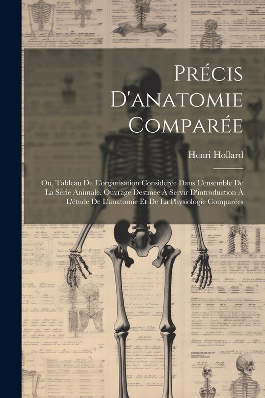 Front cover_Précis D'anatomie Comparée