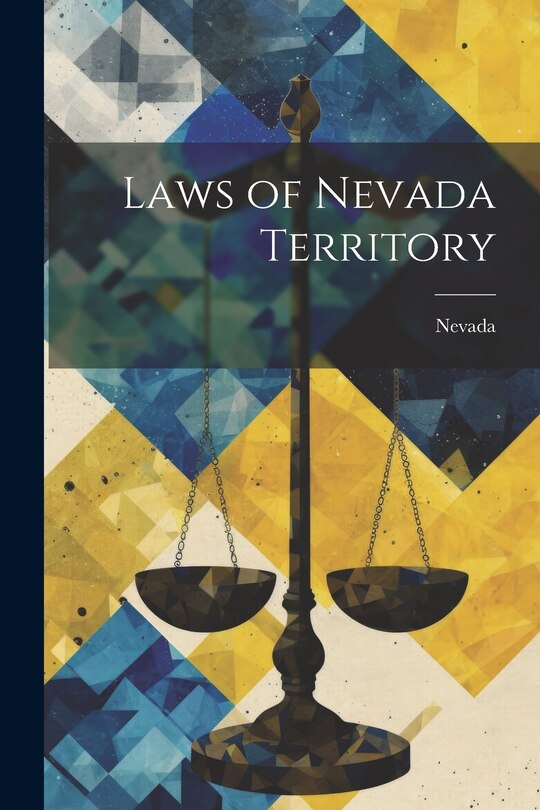 Front cover_Laws of Nevada Territory
