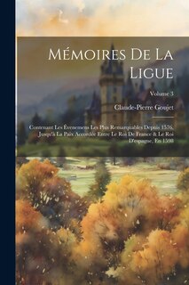 Couverture_Mémoires De La Ligue