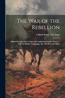 Couverture_The War of the Rebellion