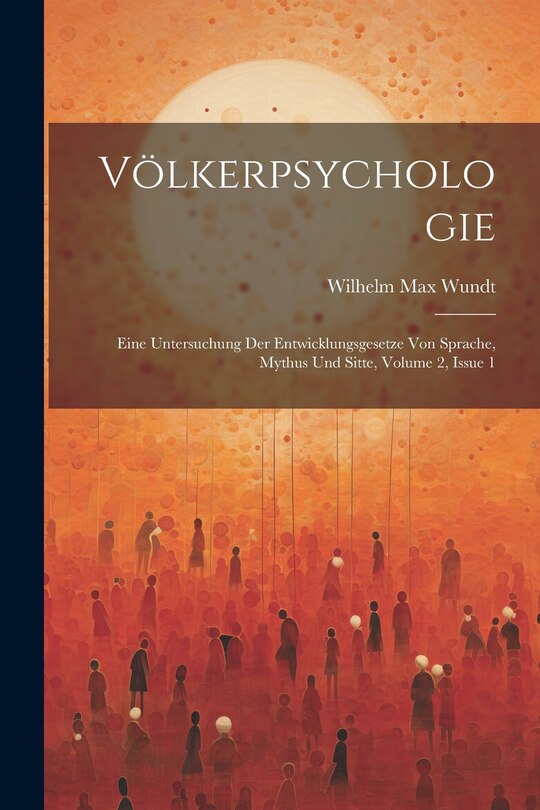 Front cover_Völkerpsychologie